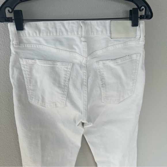 Moussy Vintage Velma Skinny Ankle Jeans White Denim Distressed Women’s 28 - Picture 9 of 12